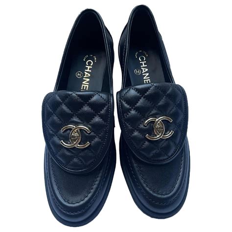 cocoa chanel shoes caprions|chanel fashion moccasins.